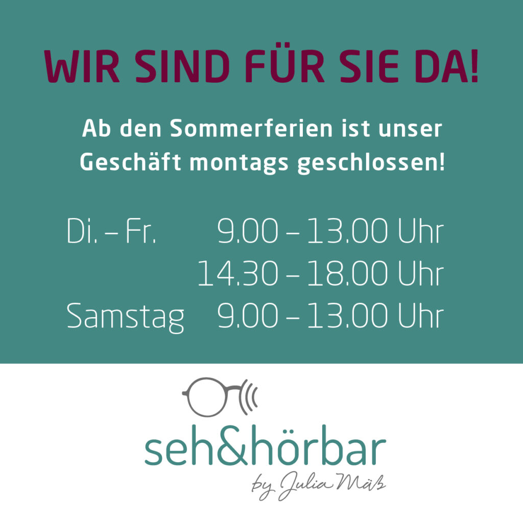 neue Öffnungszeiten